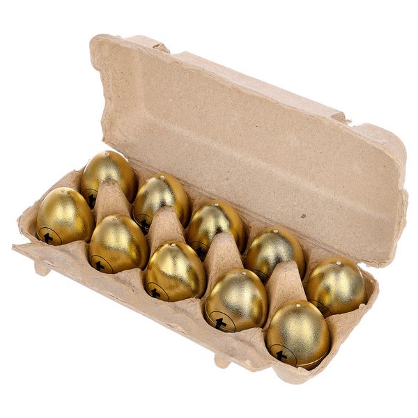 Thomann Egg Shaker Set 10 pcs Gold