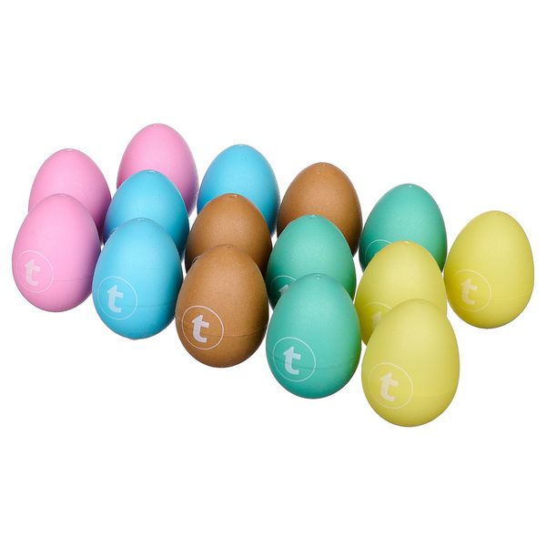 Thomann Egg Shaker Set 15 pcs