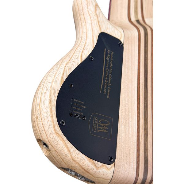 Mayones Guitars Cali 5 Custom Brown Burst