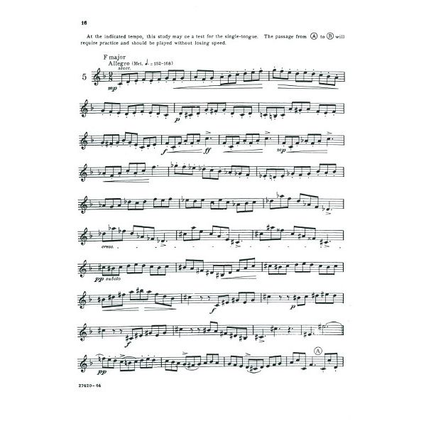 Carl Fischer Top Tones for the Trumpeter