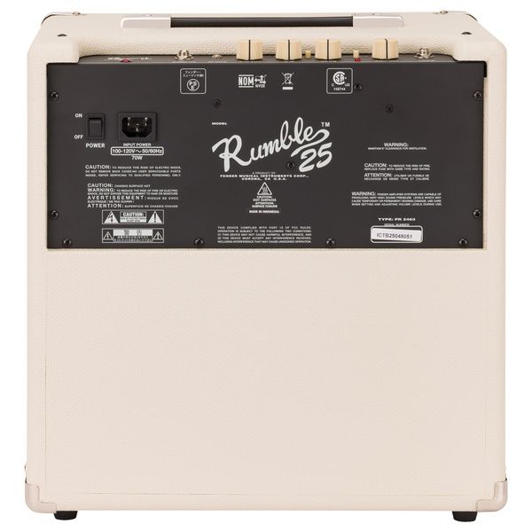 Fender Rumble 25 V3 Ivory