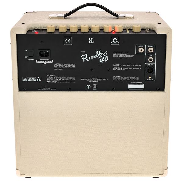 Fender Rumble 40 V3 Ivory