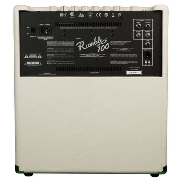 Fender Rumble 100 V3 Ivory