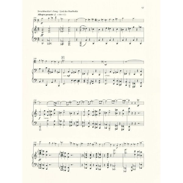 Schott Hindemith Sonate Posaune