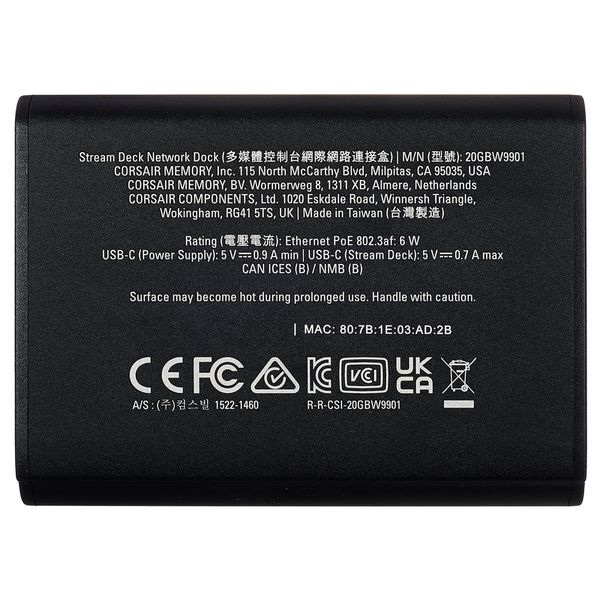 Elgato Stream Deck Network Dock