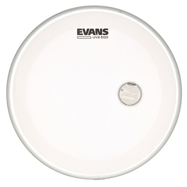 Evans 16" UV2 EQ3 Bass Drum