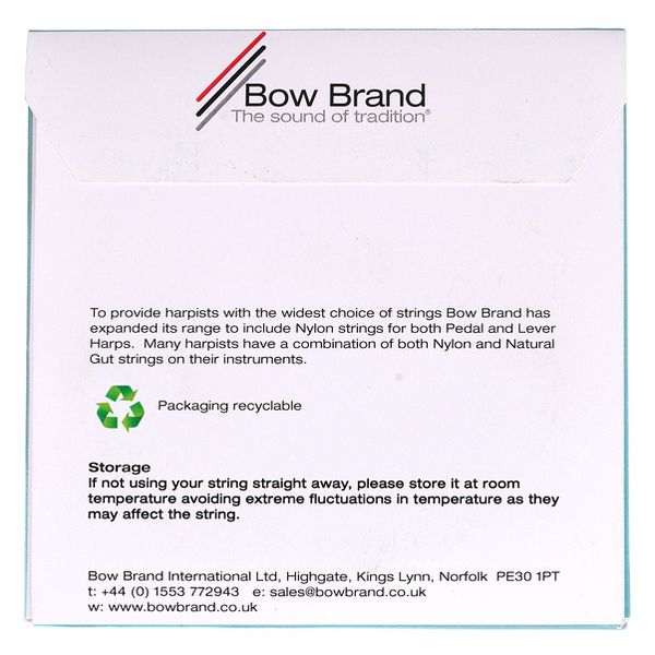 Bow Brand Pedal Artist Nylon 3rd B No.18