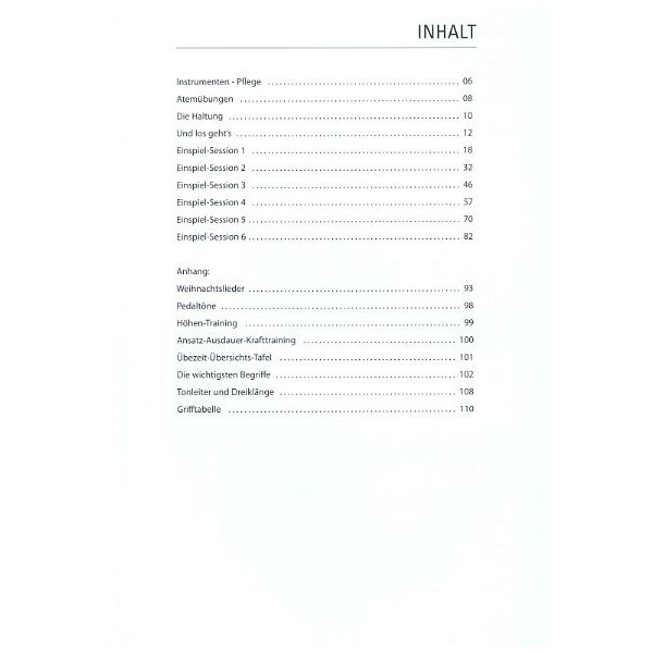 Hage Musikverlag Trompeten Fuchs C 2