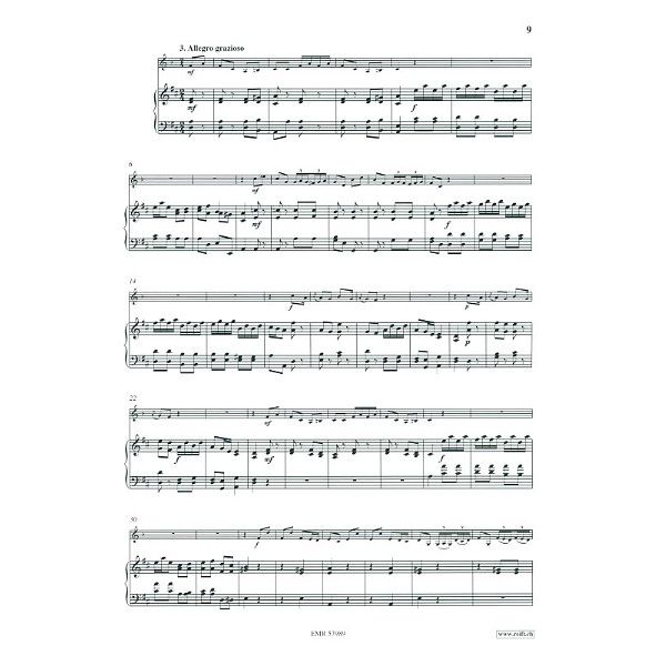 Editions Marc Reift Tartini Konzert Piccolo