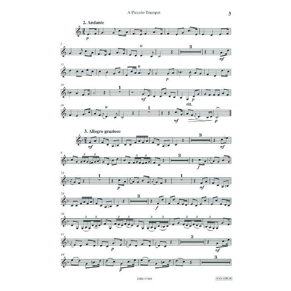 Editions Marc Reift Tartini Konzert Piccolo