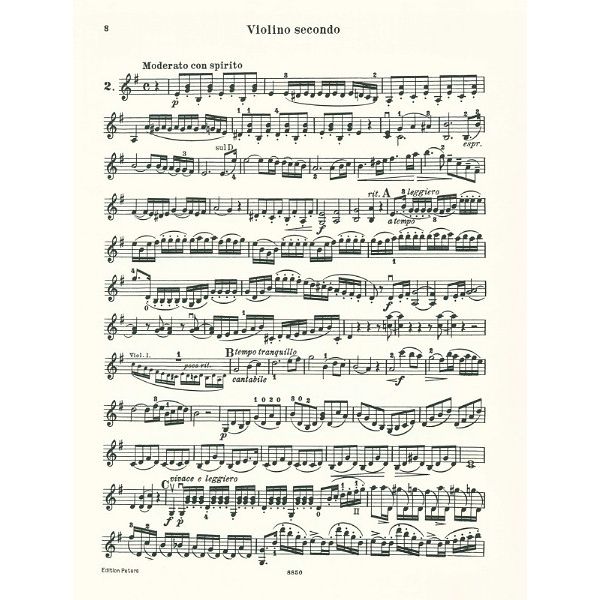 Edition Peters Bériot 3 Duos concertants