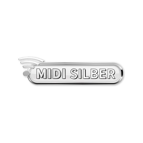 STmusic MIDI Harmonica Silver