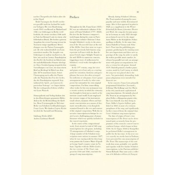 Henle Verlag Schubert/Liszt Die Forelle