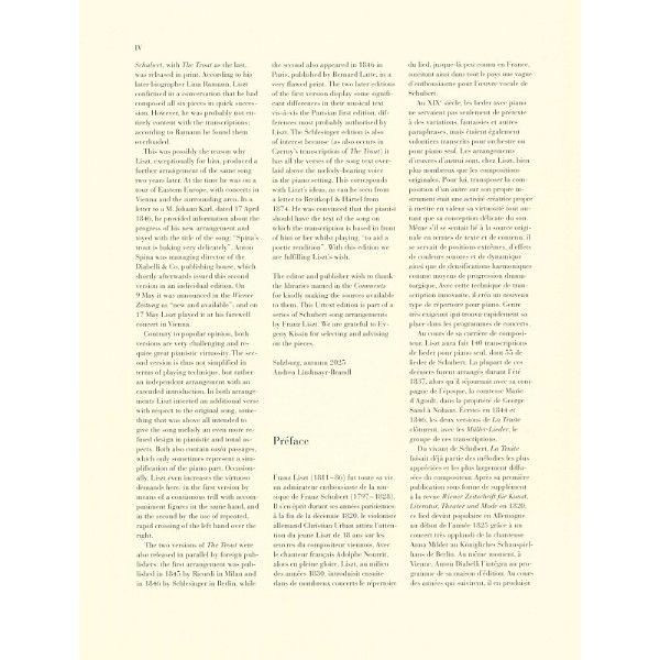 Henle Verlag Schubert/Liszt Die Forelle