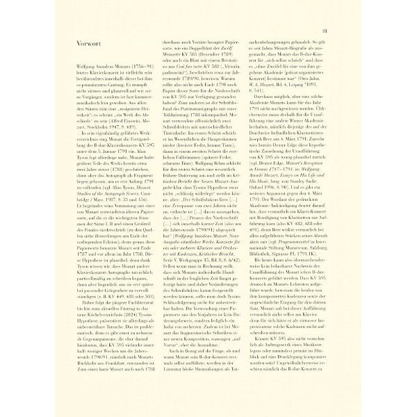 Henle Verlag Mozart Klavierkonzert Nr. 27