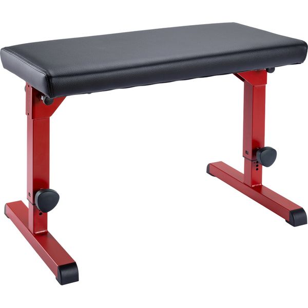 K&M 14087 Keyboard Bench Ruby Red