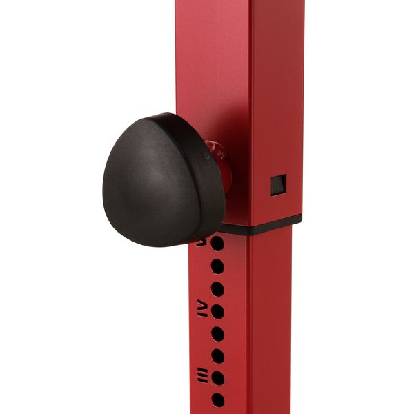 K&M 14087 Keyboard Bench Ruby Red