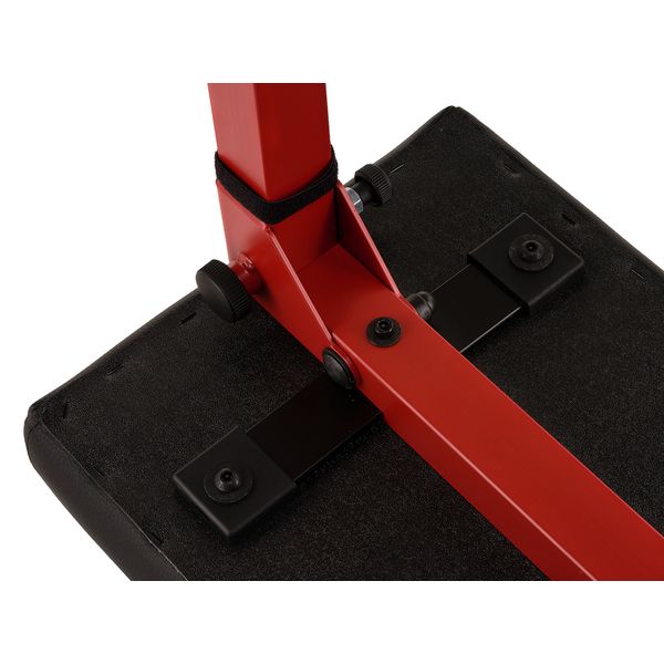 K&M 14087 Keyboard Bench Ruby Red
