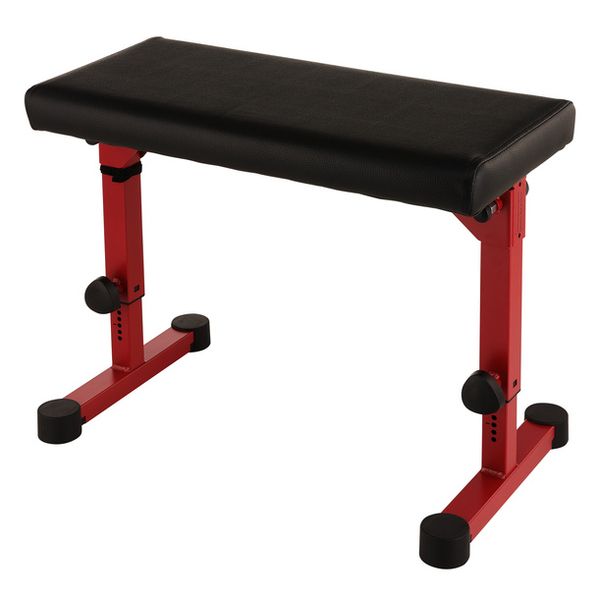 K&M 14087 Keyboard Bench Ruby Red