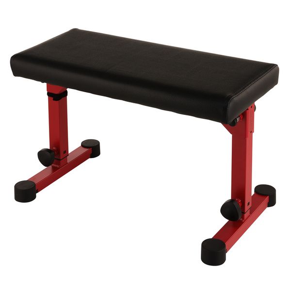 K&M 14087 Keyboard Bench Ruby Red