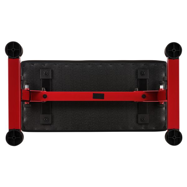 K&M 14087 Keyboard Bench Ruby Red