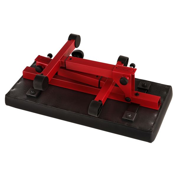 K&M 14087 Keyboard Bench Ruby Red