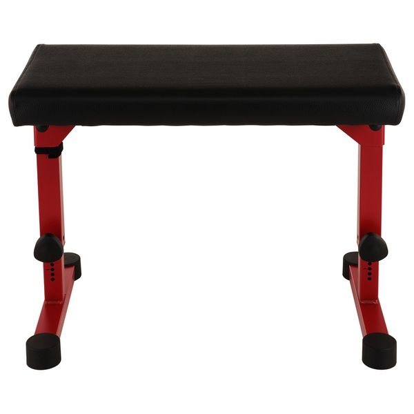 K&M 14087 Keyboard Bench Ruby Red