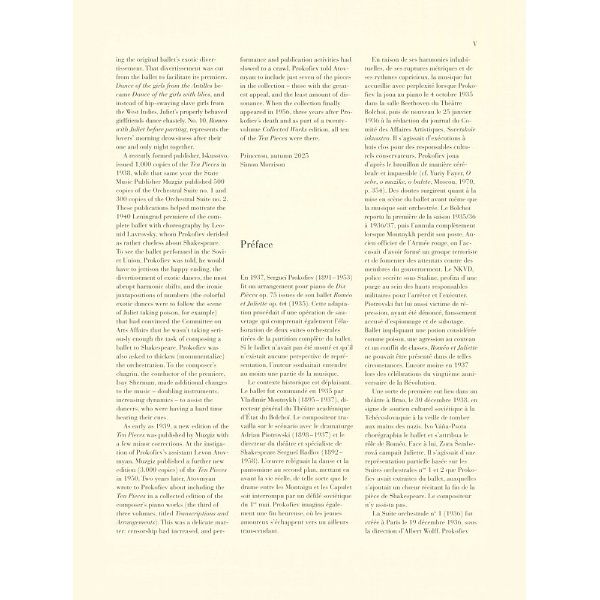 Henle Verlag Prokofjew Romeo und Julia