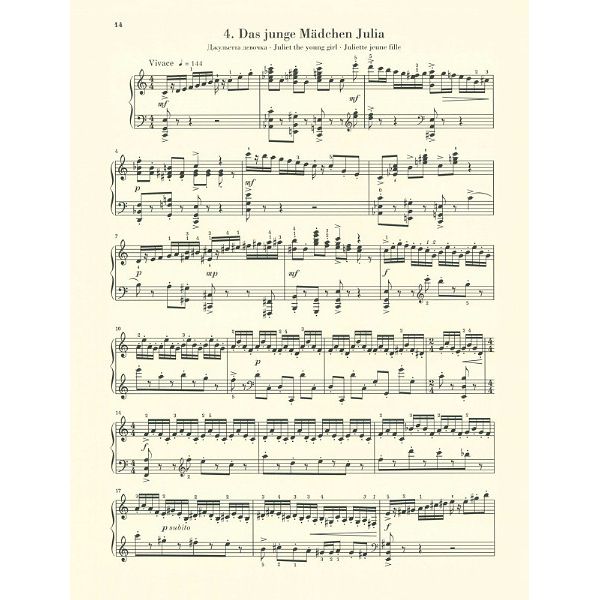 Henle Verlag Prokofjew Romeo und Julia