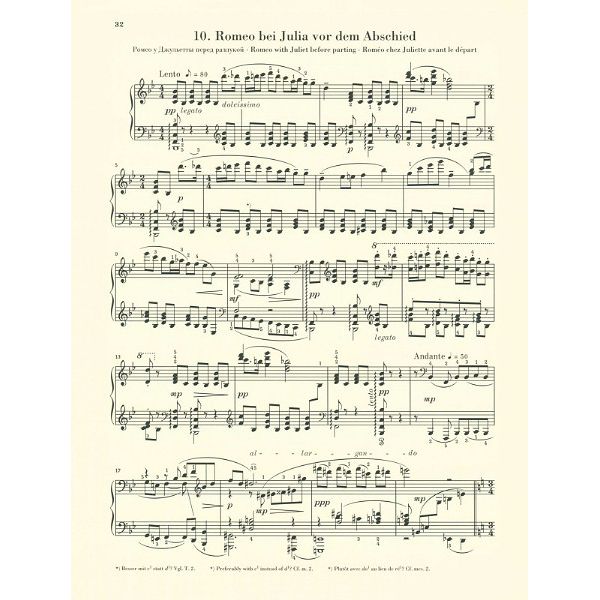 Henle Verlag Prokofjew Romeo und Julia