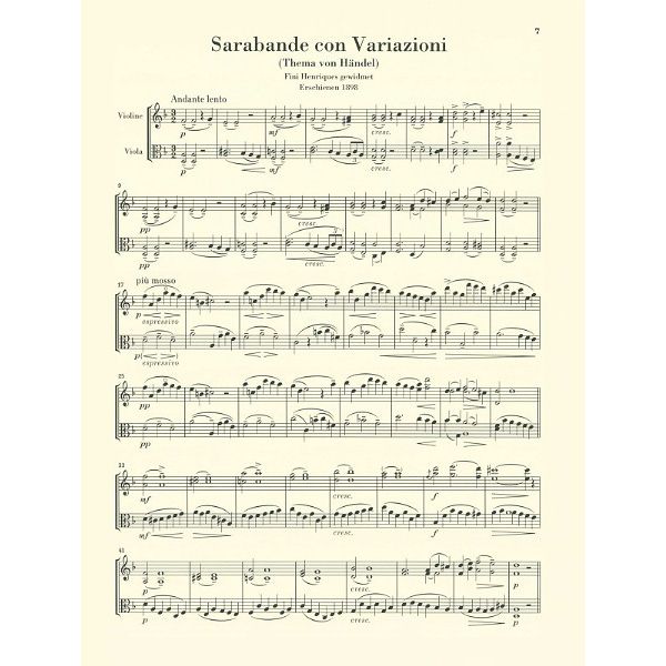 Henle Verlag Halvorsen Passacaglia
