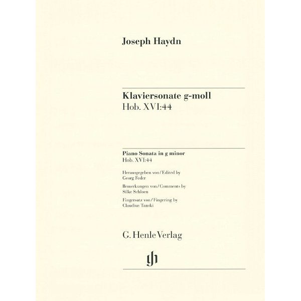 Henle Verlag Haydn Klaviersonate Hob. XVI: