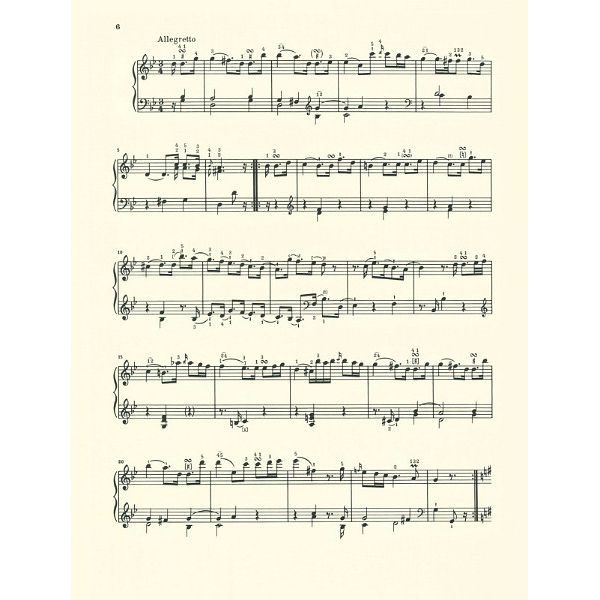 Henle Verlag Haydn Klaviersonate Hob. XVI: