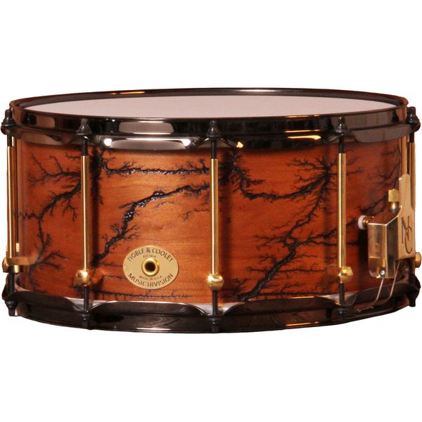 Noble & Cooley 14"x07" Cherry Snare Fractal