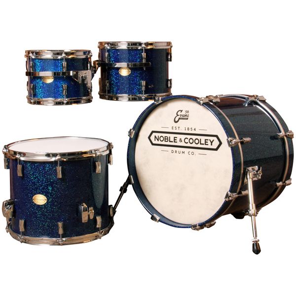 Noble & Cooley CD Maple Cairo Blue Spkl. Kit