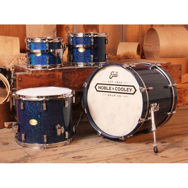 Noble & Cooley CD Maple Cairo Blue Spkl. Kit