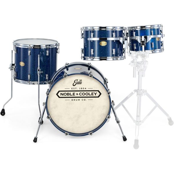 Noble & Cooley CD Maple Cairo Blue Spkl. Kit