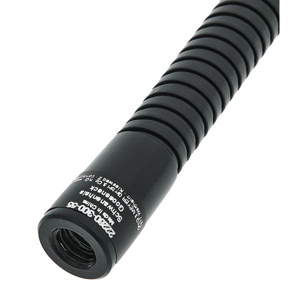 K&M 22260 Gooseneck Black