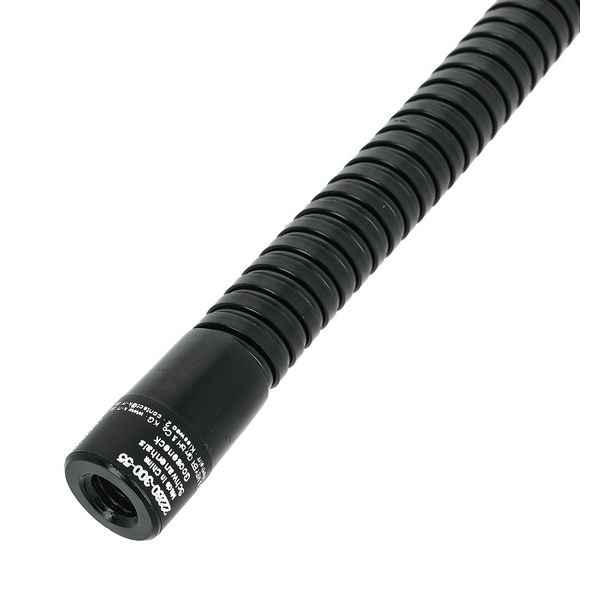 K&M 22280 Gooseneck Black
