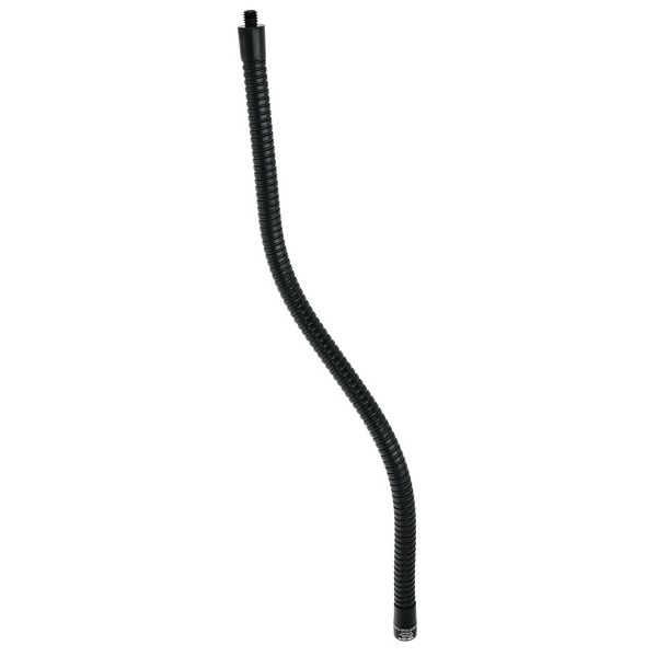 K&M 22280 Gooseneck Black