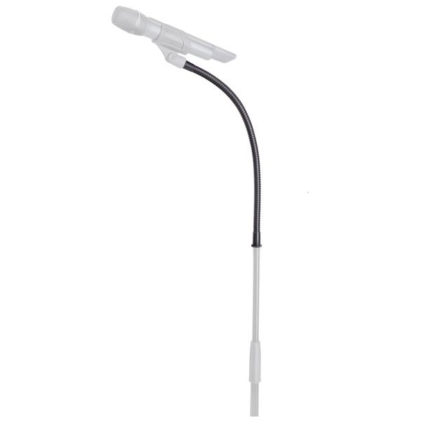 K&M 22290 Gooseneck Black