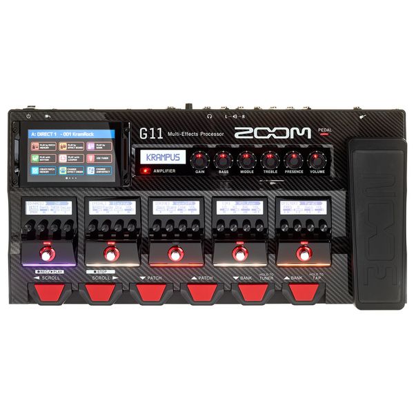 Zoom G 11 Guitar Effect/Bag Bundle