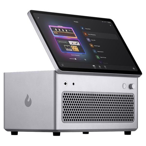 LAVA MUSIC Studio Desktop KI Amp Silver