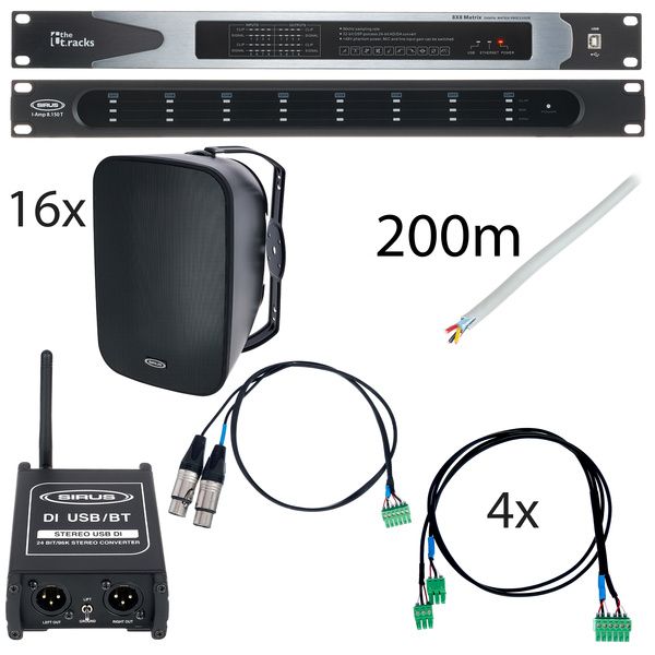 Sirus 8 Zone Reflect Bundle L black