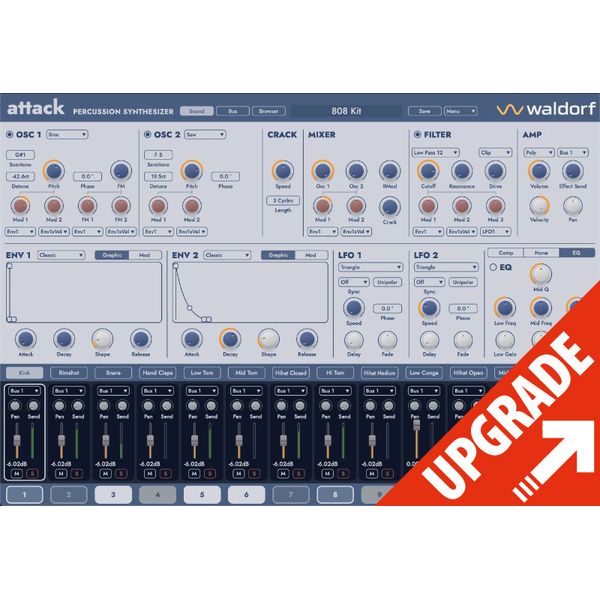 Waldorf Attack 3 Upgrade from WE2