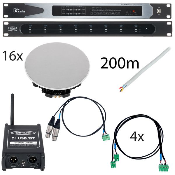 Sirus 8 Zone Reflect Bundle L white