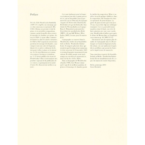 Henle Verlag Mendelssohn Violasonate