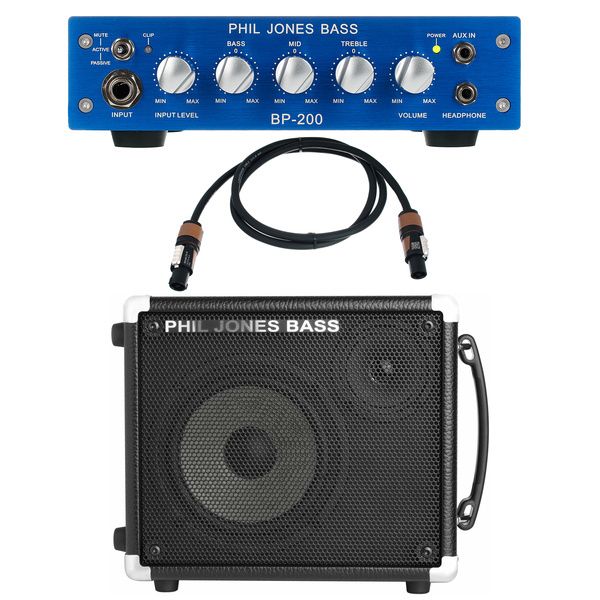 Phil Jones Bass Amp Head BP-200 Bundle