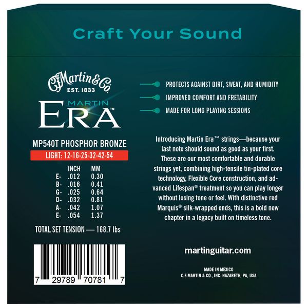 Martin Guitar ERA Light MP540T