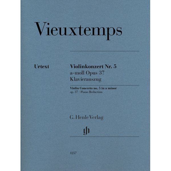 Henle Verlag Vieuxtemps Violinkonzert Nr. 5